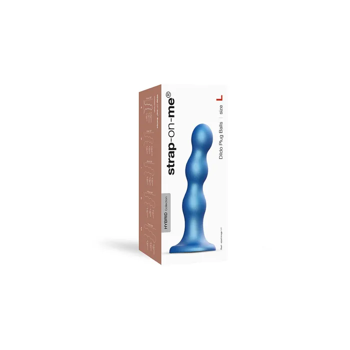 StrapOnMe Female Sex Toys StrapOnMe Balls Plug Dildo Blue