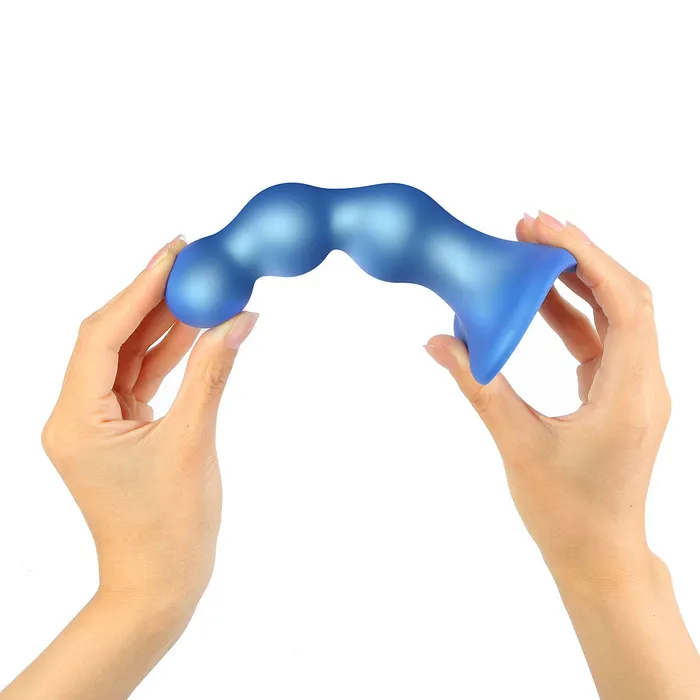 StrapOnMe Female Sex Toys StrapOnMe Balls Plug Dildo Blue