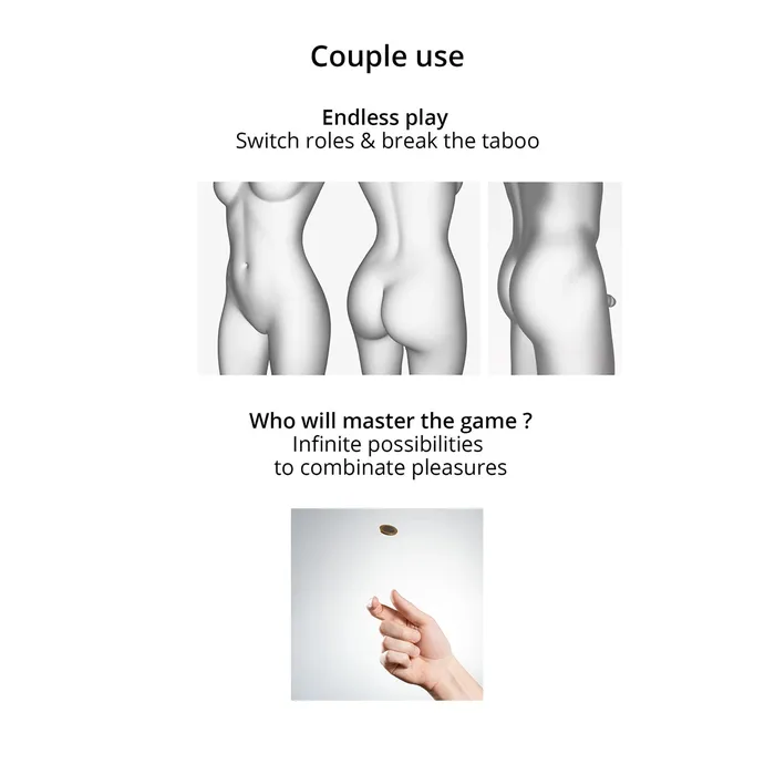 StrapOnMe StrapOnMe MultiOrgasm Small Bendable StrapOn Blue Female Sex Toys