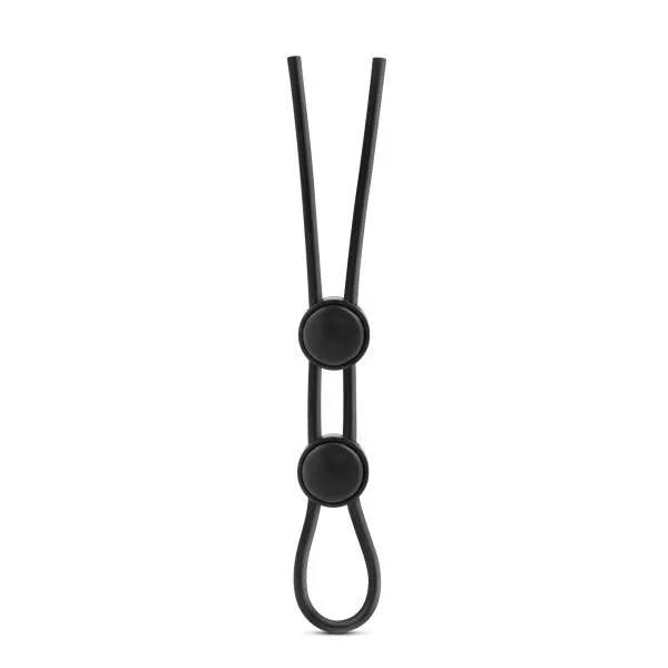 The Pleasure Parlor Male Sex Toys Stay Hard Silicone DoubleLoop Adjustable Cock Ring The Pleasure Parlor Male Sex Toys Stay Hard Silicone DoubleLoop Adjustable Cock Ring