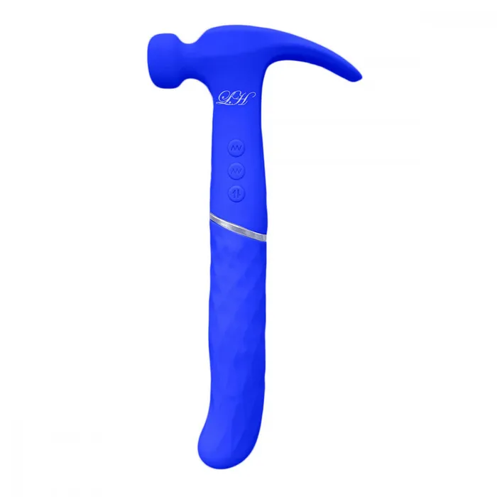 The Pleasure Parlor Vibrators The Love Hamma Hammer Shaped Vibrating Sex Toy Angled