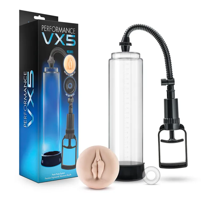 The VX5 Penis Pump System Blush Male Sex Toys