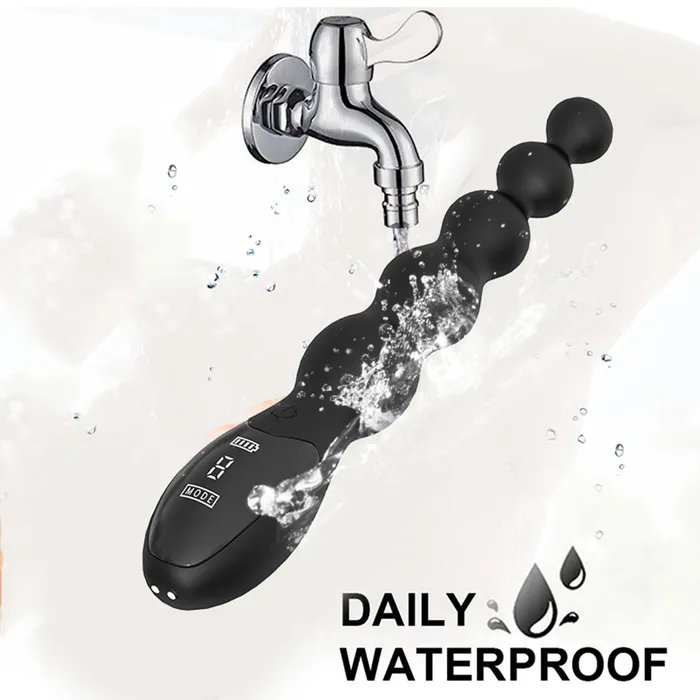 Touch Honey Anal DoleVibrating Anal Beads Prostate Massager Remote Control Butt Plug G Spot Stimulor