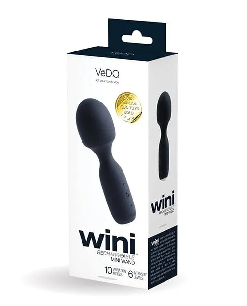VeDO Wini Rechargeable Mini Wand VeDO Vibrators VeDO Wini Rechargeable Mini Wand VeDO Vibrators
