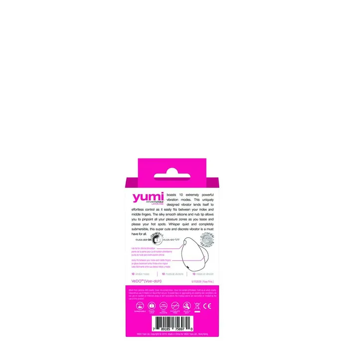 VeDO Yumi Finger Vibe Pink VeDO Vibrators VeDO Yumi Finger Vibe Pink VeDO Vibrators