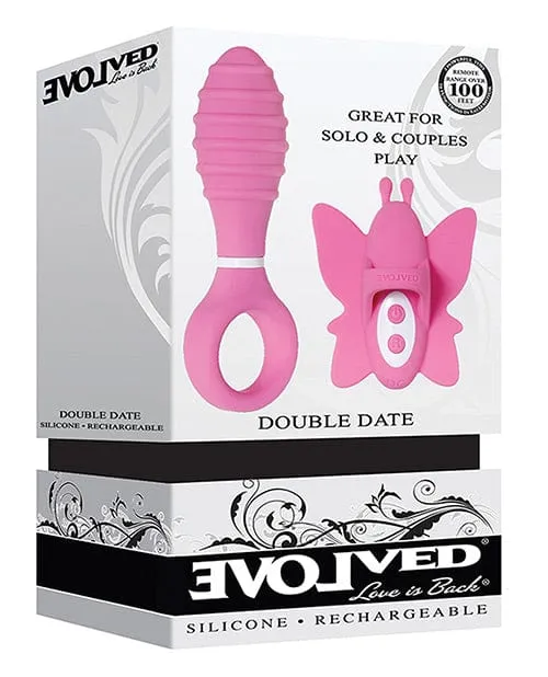 Vibrators Evolved Novelties Evolved Double Date Kit Pink
