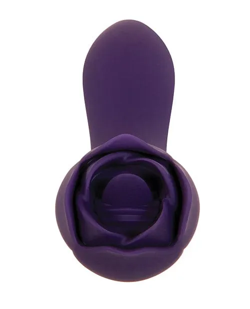 Vibrators Evolved Novelties Evolved Thorny Rose Dual End Massager Purple Vibrators Evolved Novelties Evolved Thorny Rose Dual End Massager Purple