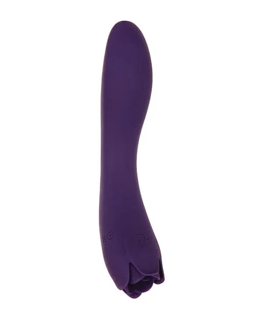 Vibrators Evolved Novelties Evolved Thorny Rose Dual End Massager Purple Vibrators Evolved Novelties Evolved Thorny Rose Dual End Massager Purple