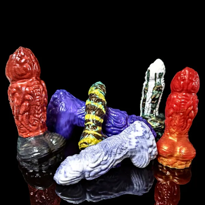 Vibrators Kreature Adult Toys Magmis Lava Primordial Split Color