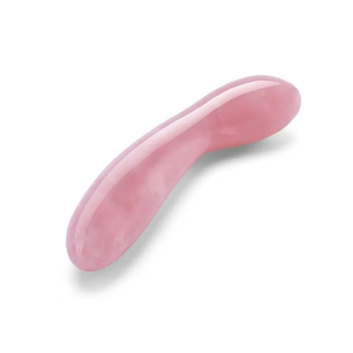 Vibrators Le Wand Rose Quartz Crystal GSpot Wand The Pleasure Parlor