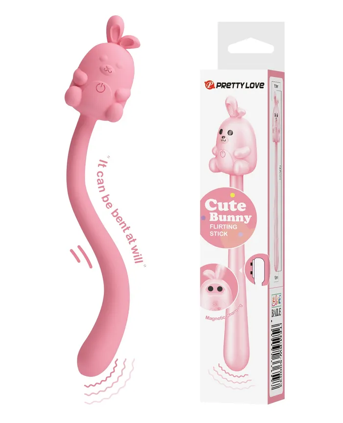 Vibrators Pretty Love Pretty Love Cute Bunny Flirting Stick
