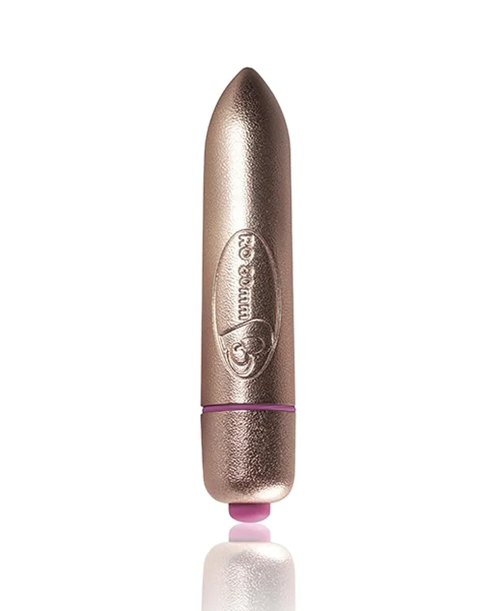 Vibrators Rocks Off Precious Golden Passion Colored Ro80 mm Bullet 7 Speed Gold Rocksoff Vibrators Rocks Off Precious Golden Passion Colored Ro80 mm Bullet 7 Speed Gold Rocksoff