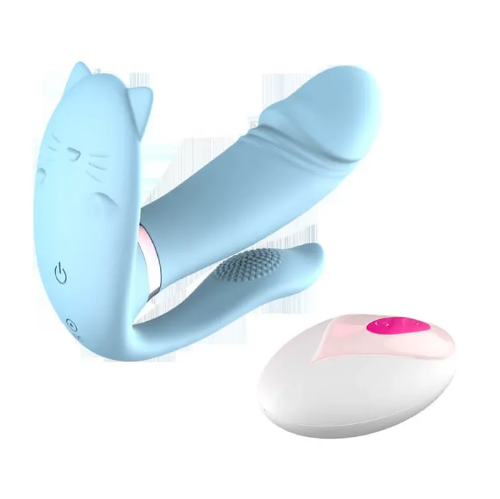 Vibrators SECWELL Secwell Cute Cat Invisible Wearable Vibrator