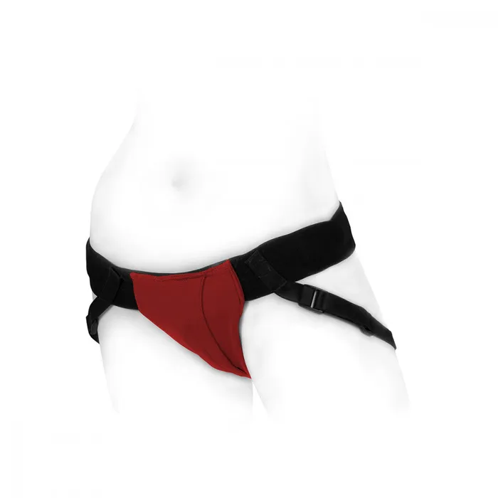 Vibrators The Pleasure Parlor SpareParts Joque Harness Red