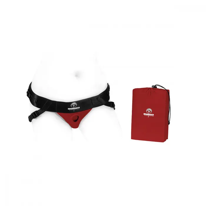 Vibrators The Pleasure Parlor SpareParts Joque Harness Red