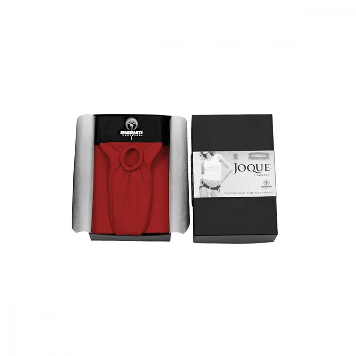 Vibrators The Pleasure Parlor SpareParts Joque Harness Red