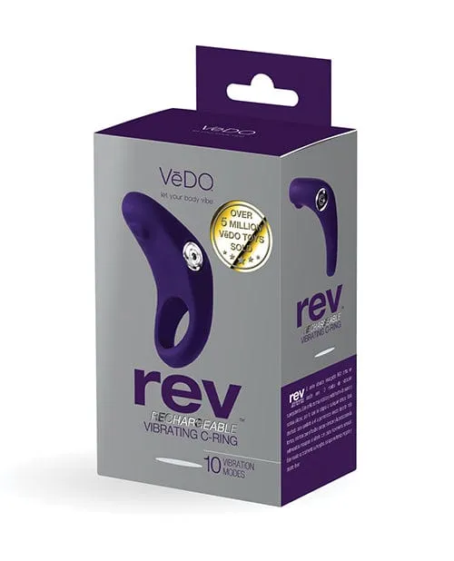 Vibrators VeDO VeDO Rev Rechargeable C Ring Vibrators VeDO VeDO Rev Rechargeable C Ring