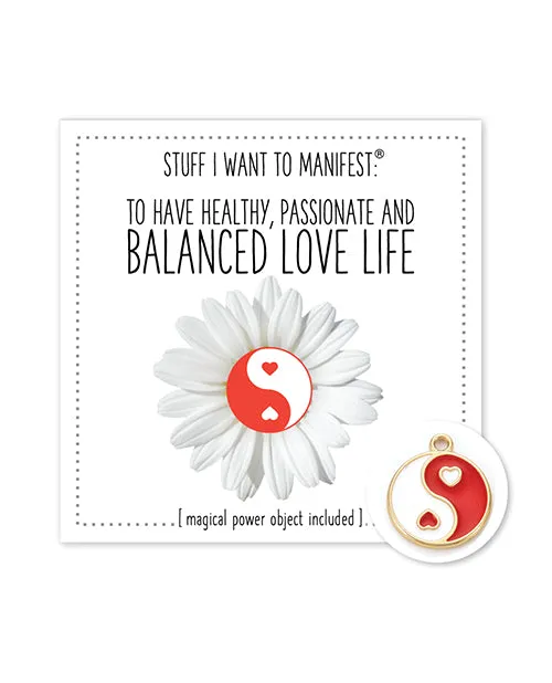 Vibrators Warm Human Warm Human Healthy Balanced Love Life Mini Card Charm