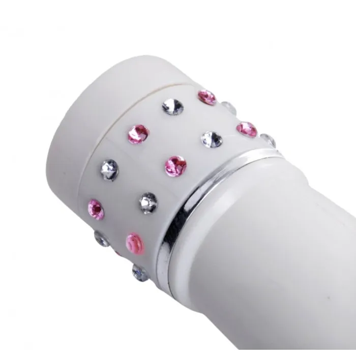 Vibrators XR Brands Wand Essentials Charmed Petite Massage Wand Vibrators XR Brands Wand Essentials Charmed Petite Massage Wand