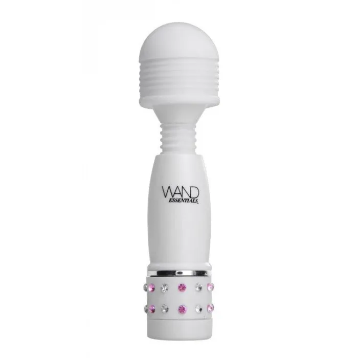 Vibrators XR Brands Wand Essentials Charmed Petite Massage Wand Vibrators XR Brands Wand Essentials Charmed Petite Massage Wand