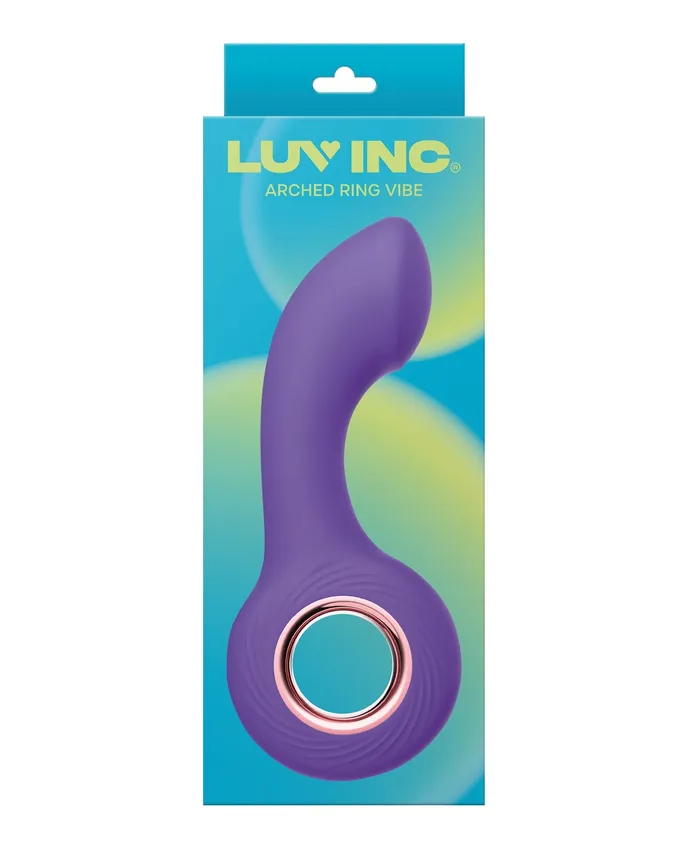Vvole Vibrators Luv Inc Arched Ring Vibrator Purple