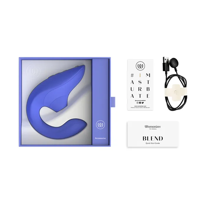 Womanizer Blend Vibrant Blue Womanizer Vibrators