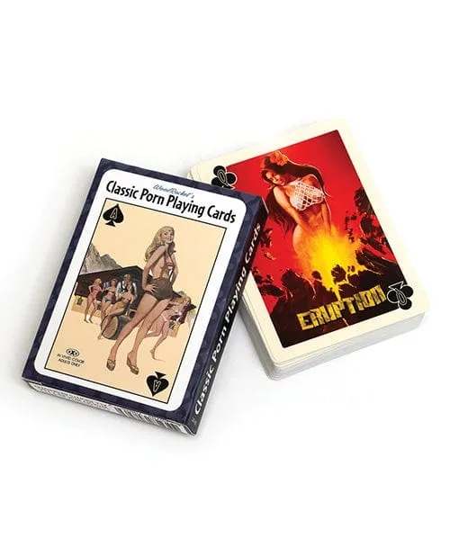 Wood Rocket Classic Porn Playing Cards Wood Rocket Vibrators