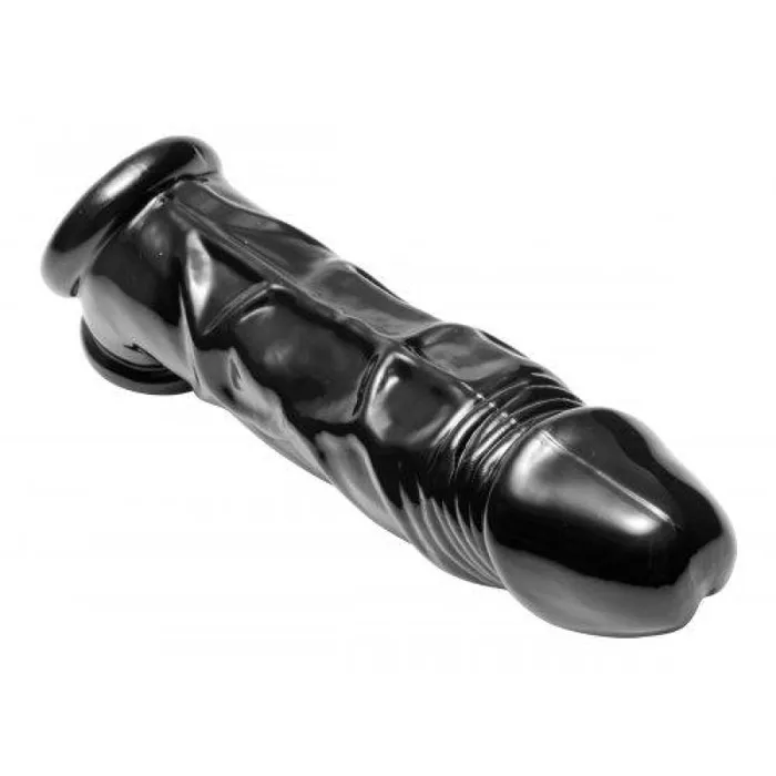 Xr Brands Master Series Male Sex Toys Fuk Tool Penis Sheath and Ball Stretcher Xr Brands Master Series Male Sex Toys Fuk Tool Penis Sheath and Ball Stretcher