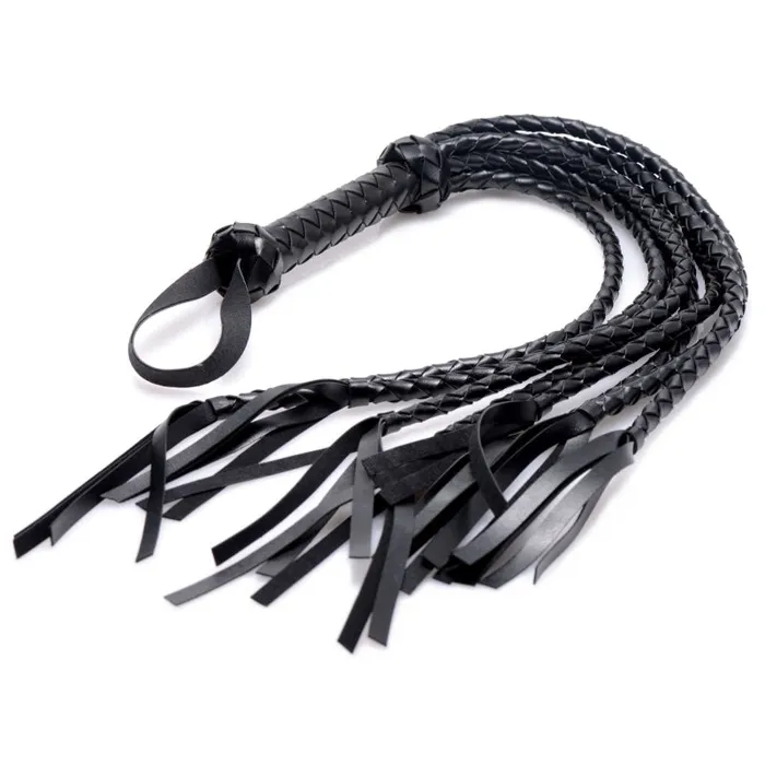 XR Brands Strict Anal 8 Tail Braided Flogger