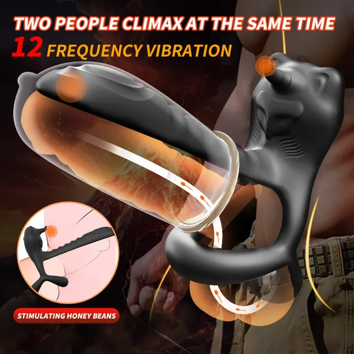 yeain Male Sex Toys YeainYezakura bull demon vibrating semen locking ring with 12 frequency vibration yeain Male Sex Toys YeainYezakura bull demon vibrating semen locking ring with 12 frequency vibration