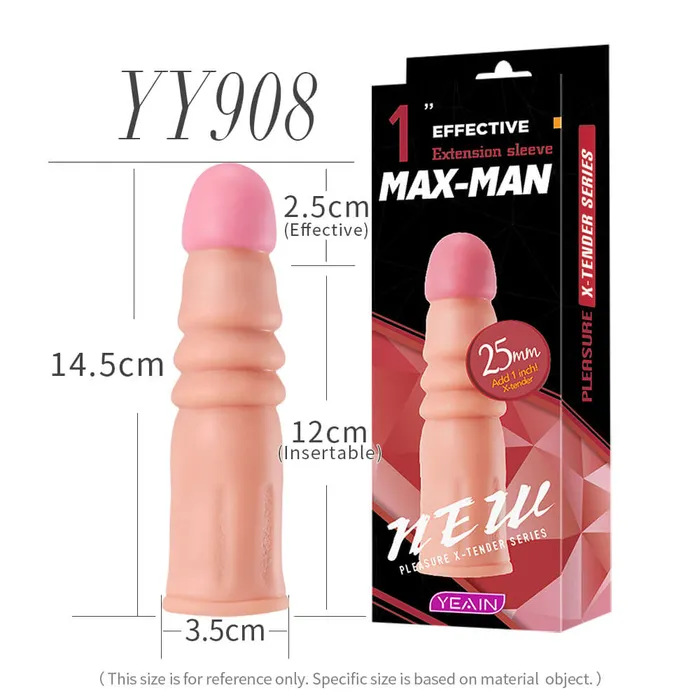 Yeain MaxMan Thickening Extension Sleeve For Men yeain Male Sex Toys