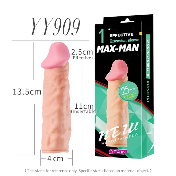 Yeain MaxMan Thickening Extension Sleeve For Men yeain Male Sex Toys Yeain MaxMan Thickening Extension Sleeve For Men yeain Male Sex Toys