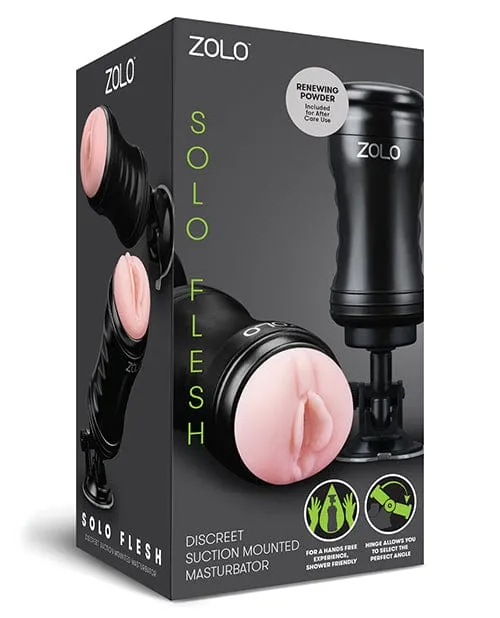 ZOLO Solo Flesh Hands Free Masturbator ZOLO Male Sex Toys