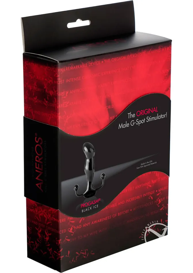 Anal Aneros Progasm Black Ice Male GSpot Stimulator