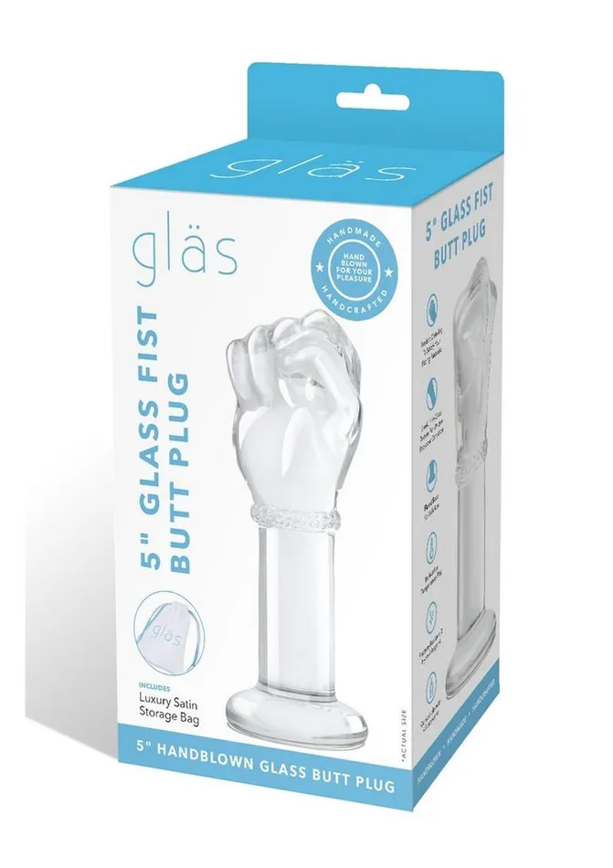 Anal Glas Fist Glass Butt Plug Glas