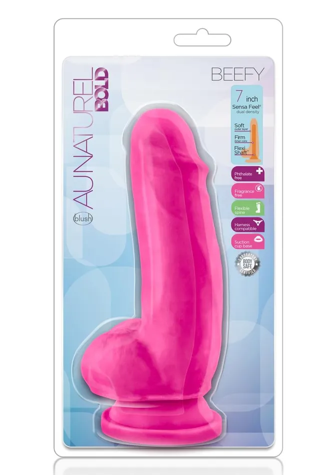 Au Naturel Au Naturel Bold Beefy Dildo with Suction Cup Female Sex Toys