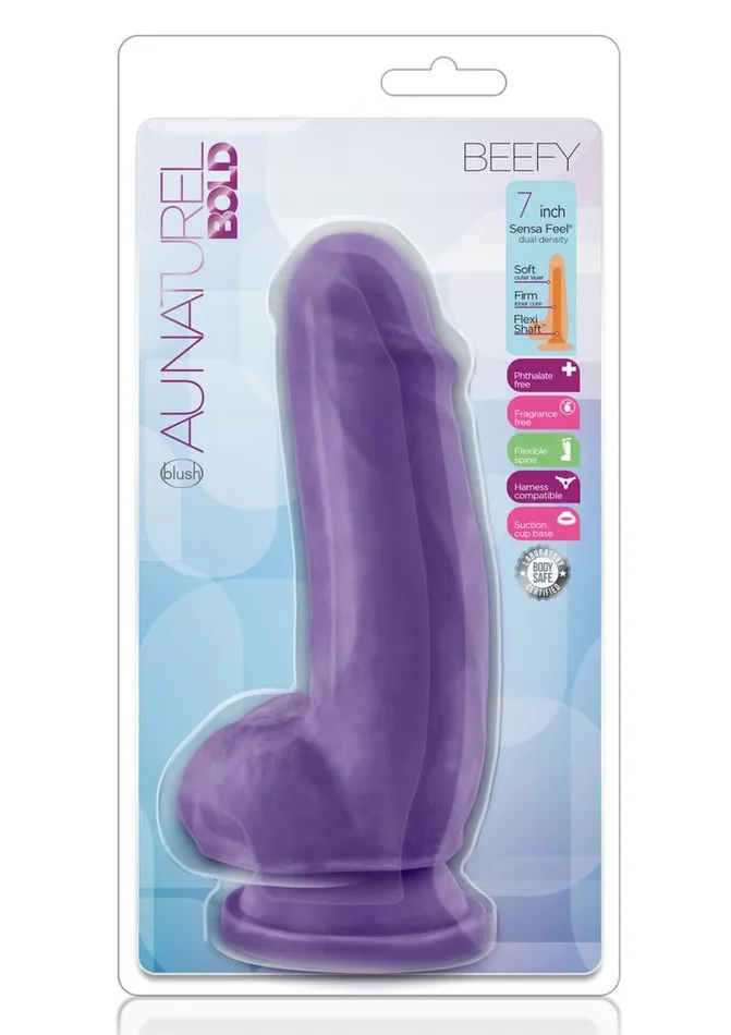 Au Naturel Au Naturel Bold Beefy Dildo with Suction Cup Female Sex Toys