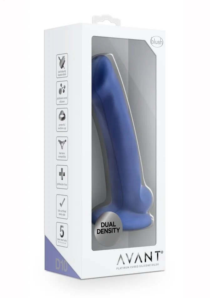 Avant Avant D10 Ergo Mini Silicone Dildo with Suction Cup Female Sex Toys