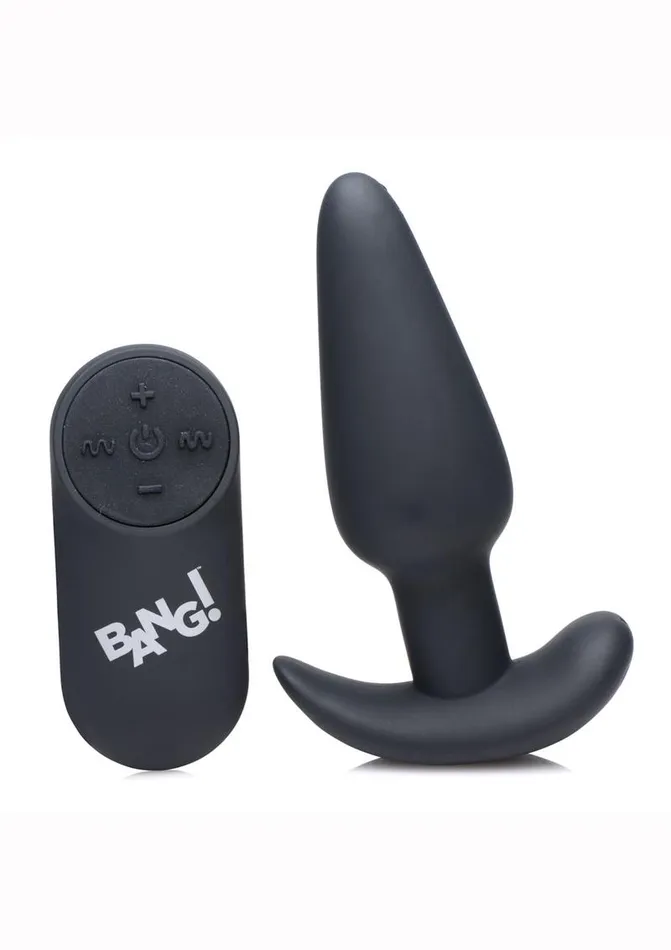 BANG Female Sex Toys Bang 21x Vibrating Silicone Rechargeable Butt Plug with Remote Control