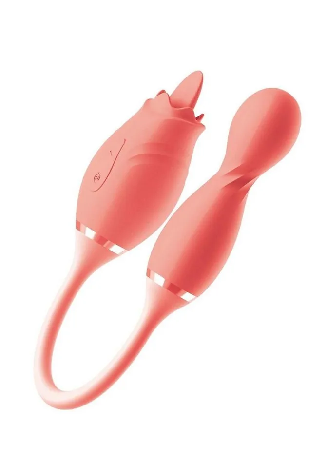 Blaze by Nasstoys Female Sex Toys Blaze Exciter Rechargeable Silicone Dual Stimulating Vibrator