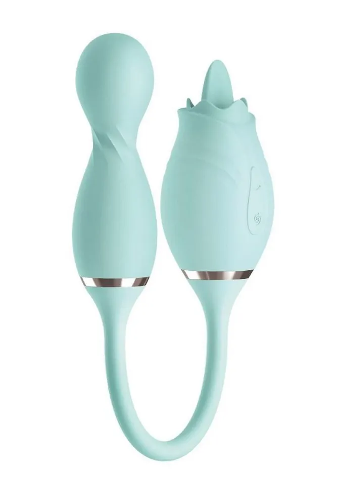 Blaze by Nasstoys Female Sex Toys Blaze Exciter Rechargeable Silicone Dual Stimulating Vibrator