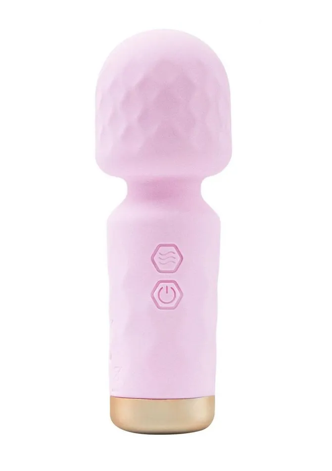 BMS Factory Female Sex Toys Mlady Rechargeable Silicone Mini Vibrating Wand