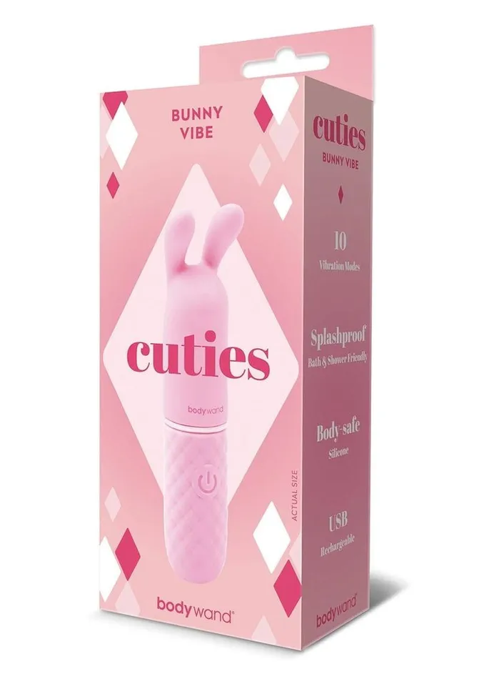 Bodywand Bodywand Cuties Rabbit Rechargeable Silicone Rabbit Vibrator Female Sex Toys