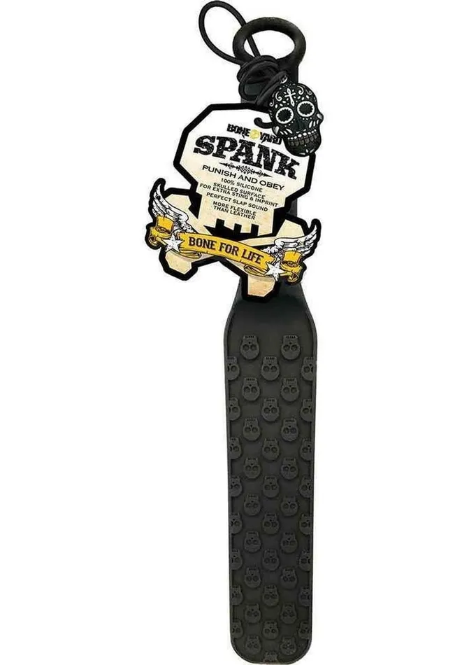 Boneyard Male Sex Toys Boneyard The Spank Silicone Skull Textured Paddle Boneyard Male Sex Toys Boneyard The Spank Silicone Skull Textured Paddle