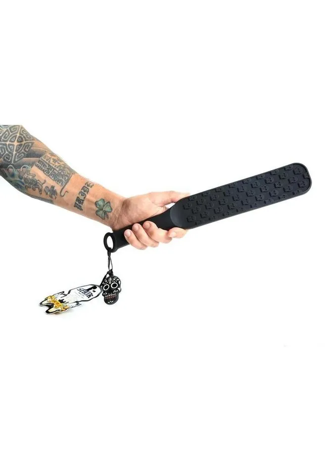 Boneyard Male Sex Toys Boneyard The Spank Silicone Skull Textured Paddle Boneyard Male Sex Toys Boneyard The Spank Silicone Skull Textured Paddle