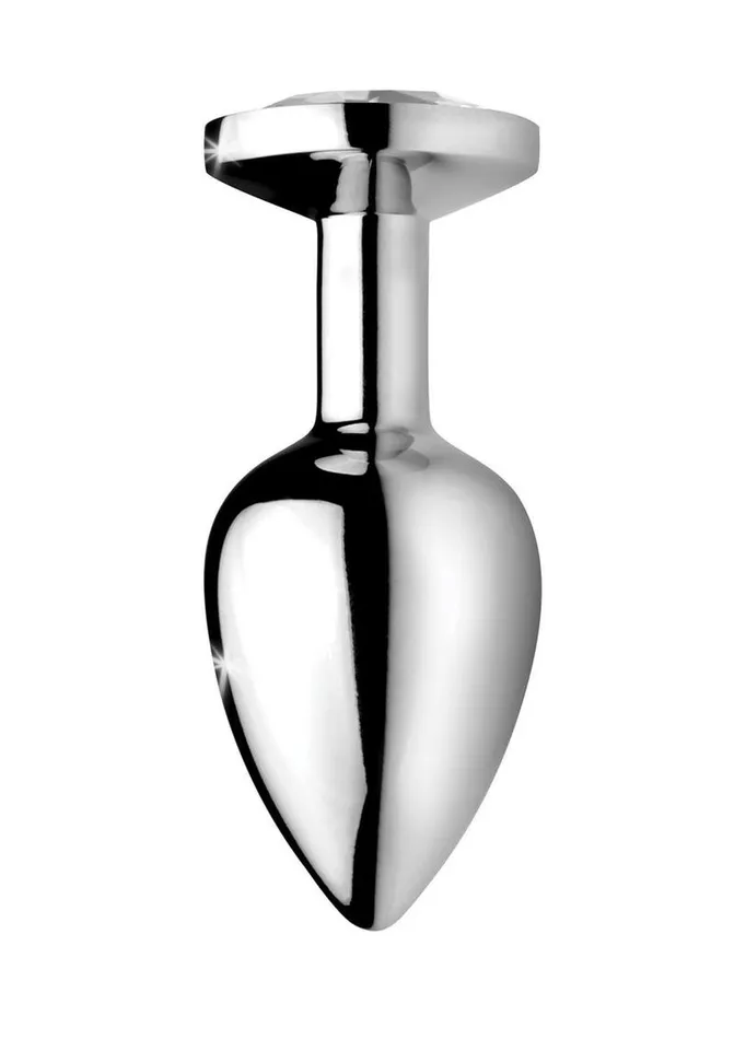 Booty Sparks Anal Booty Sparks Clear Gem Medium Anal Plug
