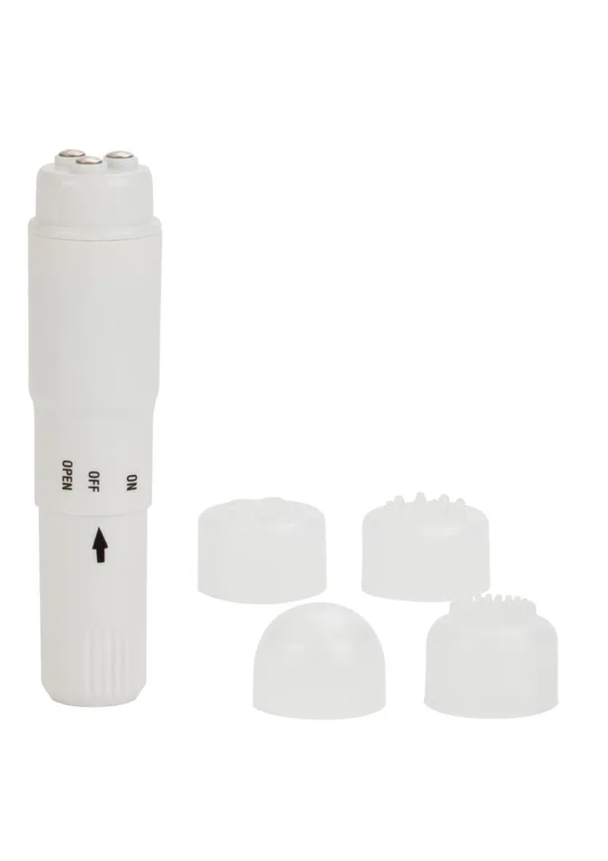 Bullets Female Sex Toys Compact Personal Travel Wand Massager with 4 Interchangeable Heads Bullets Female Sex Toys Compact Personal Travel Wand Massager with 4 Interchangeable Heads