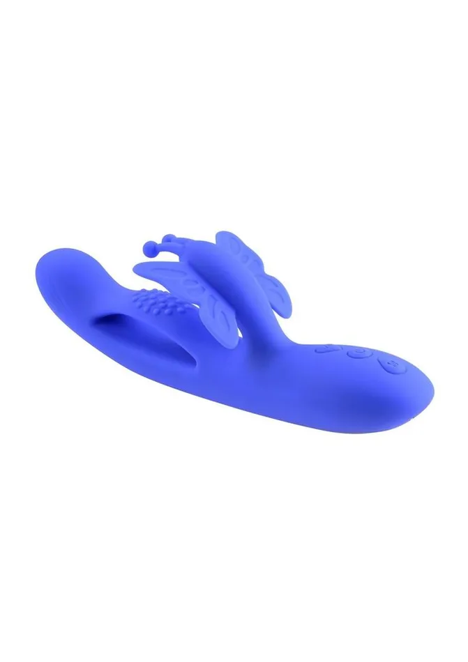 Butterfly Dreams Rechargeable Silicone Dual Stimulating Vibrator Evolved Female Sex Toys Butterfly Dreams Rechargeable Silicone Dual Stimulating Vibrator Evolved Female Sex Toys