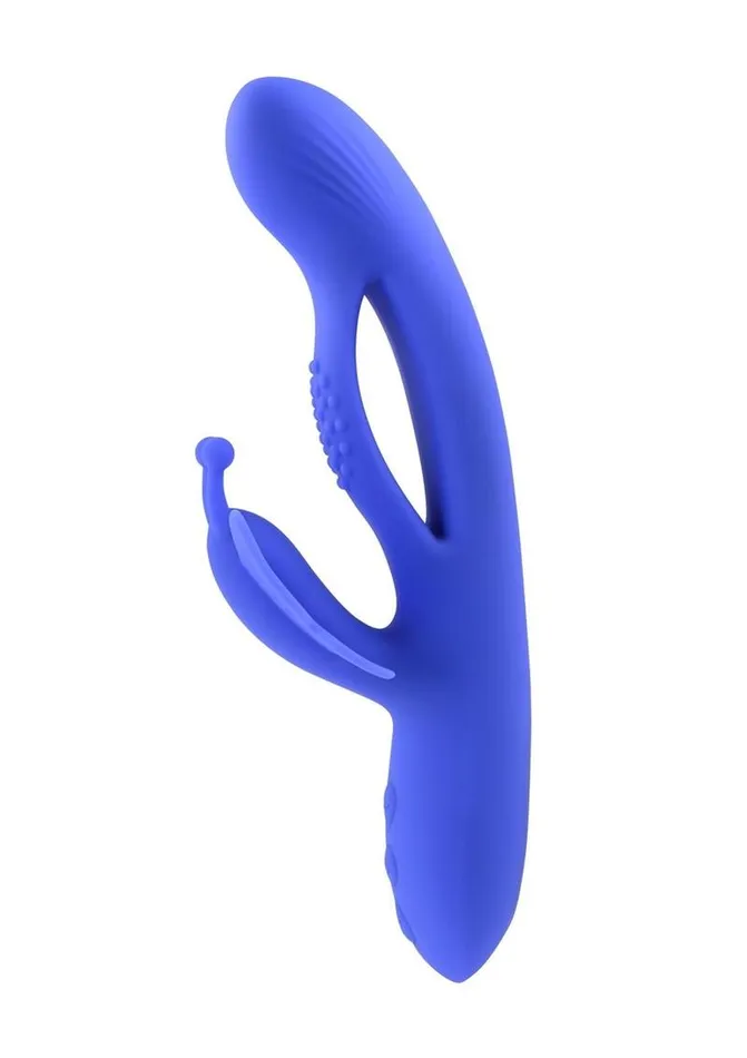 Butterfly Dreams Rechargeable Silicone Dual Stimulating Vibrator Evolved Female Sex Toys