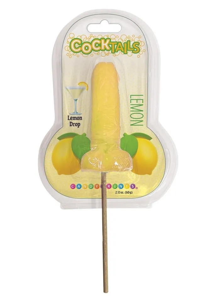Candyprints Candy Vibrators Cocktails 3d Lollipops Lemon